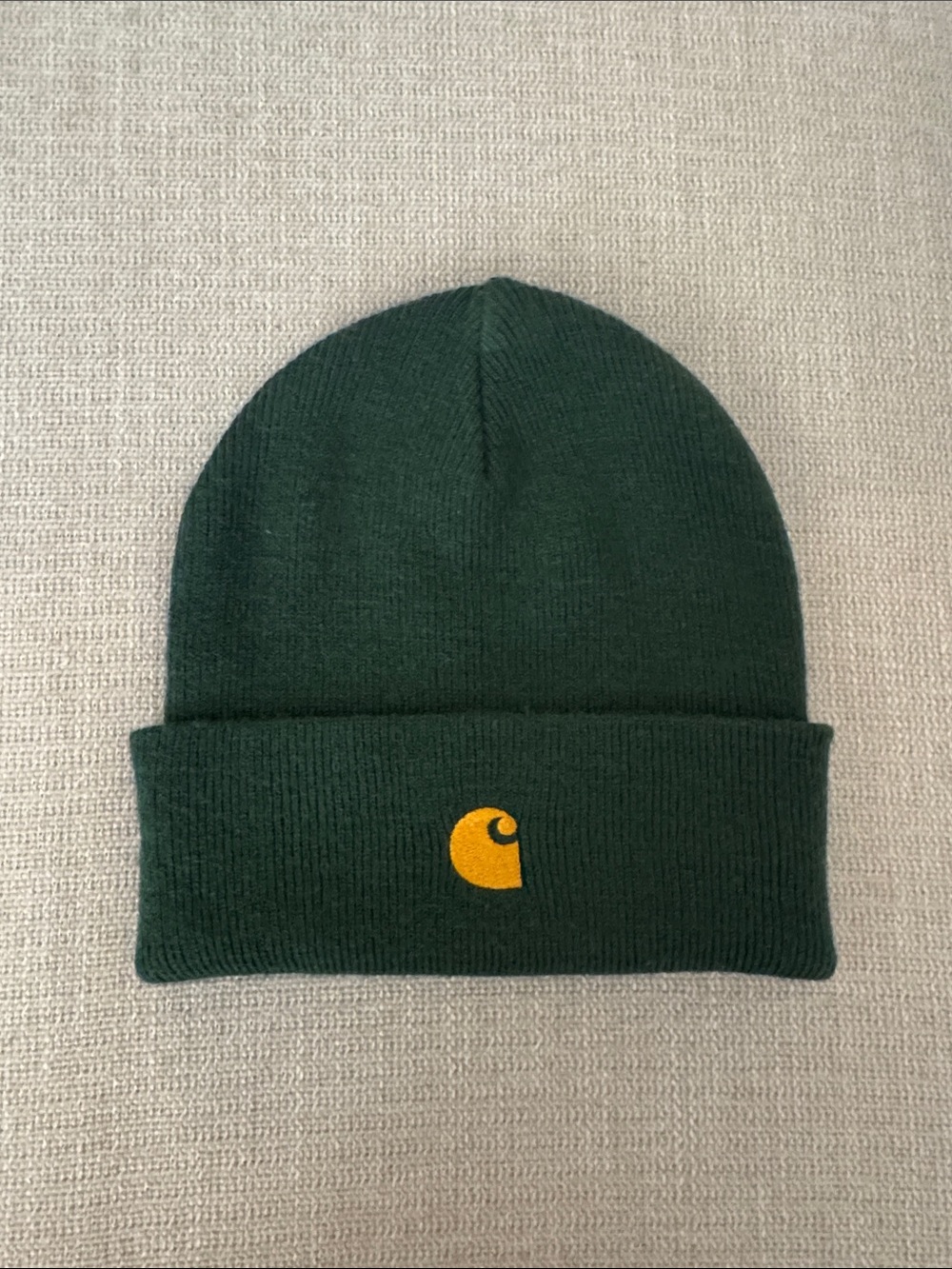 Carhartt WIP Dark Green Chase Beanie